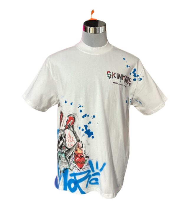 Skin&more t-shirt  skull is sacred heart